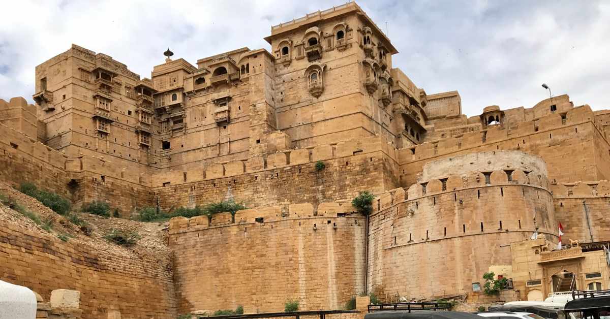 Jaisalmer Fort - famous monument in rajasthan