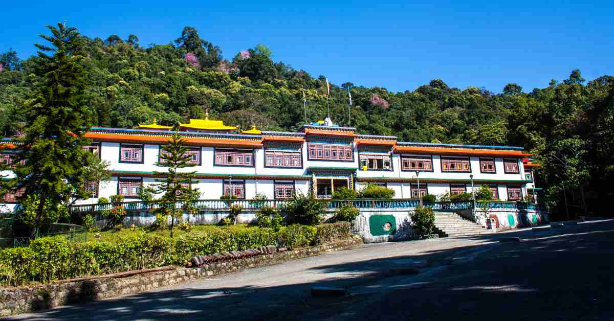 Rumtek Monastery - famous monument in sikkim