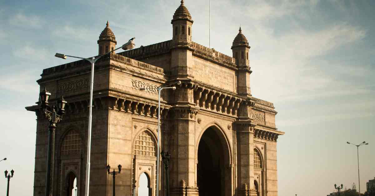 one of the historical monuments of maharashtra - The Gateway of India, Mumbai