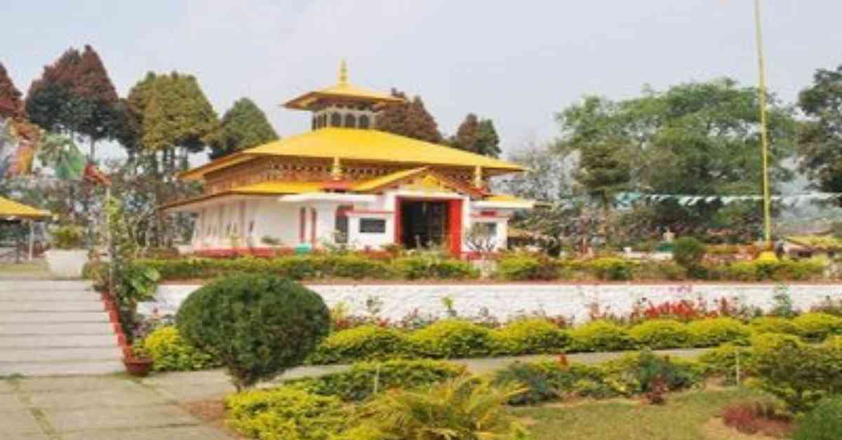 Gompa Temple, Itanagar - one of the famous monuments in Arunachal Pradesh