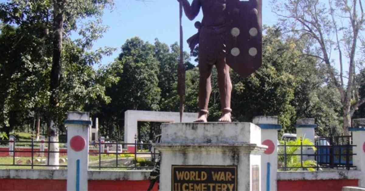 A picture of World War II Cemetery in Changlang